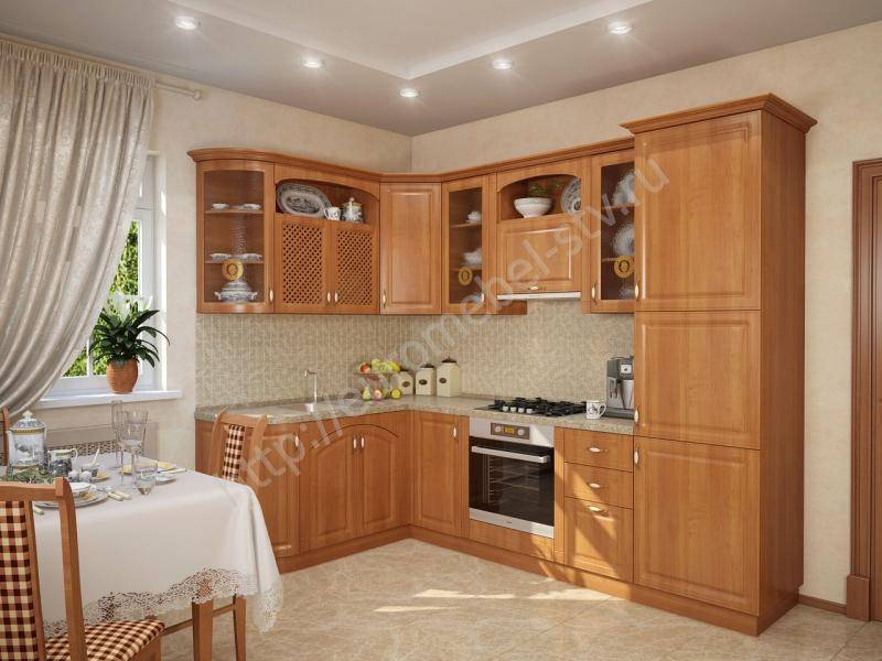 кухонный гарнитур угловой юлия - ольха в Тольятти