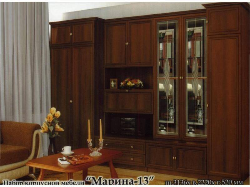 гостиная стенка марина 13 в Тольятти