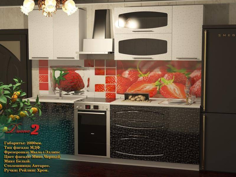 прямая кухня диана 2 в Тольятти