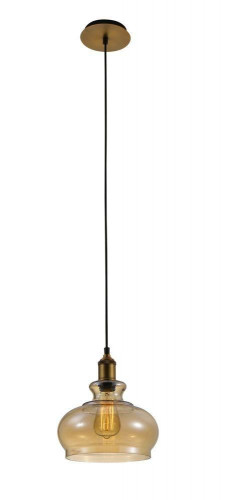 подвесной светильник crystal lux sonnette sp1 amber в Тольятти