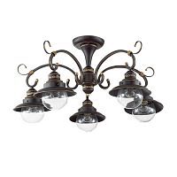 потолочная люстра odeon light sandrina 3249/5c в Тольятти