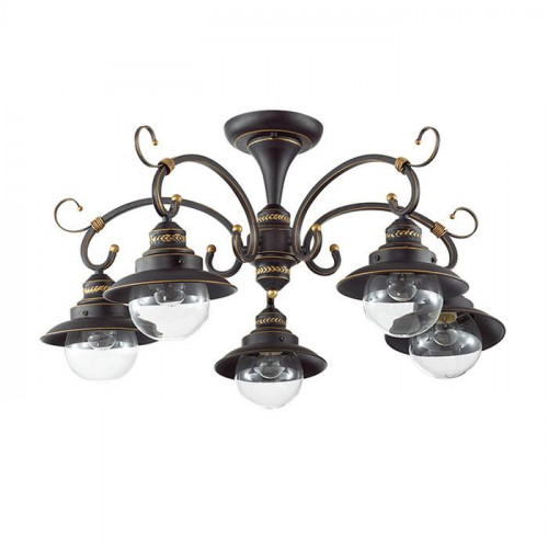 потолочная люстра odeon light sandrina 3249/5c в Тольятти