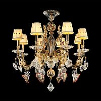 люстра md102729-8a от illuminati золото/янтарная в Тольятти