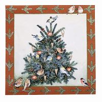 салфетки бумажные рождественская ель comptoir de famille в Тольятти
