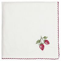салфетка strawberry red w/embroidery в Тольятти