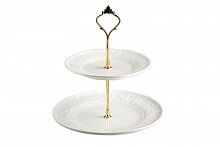 ваза двух ярусная круглая (21 см, 16,5см) the snow queen в Тольятти