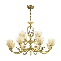 подвесная люстра odeon light piemont 3998/12 белая в Тольятти