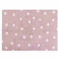 ковер polka dots розовый-белый в Тольятти