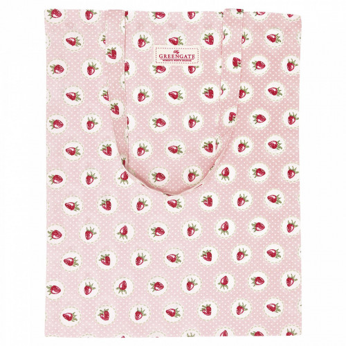 сумка хлопковая strawberry pale pink в Тольятти