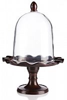 сервировочный поднос с куполом crystal dome dark в Тольятти