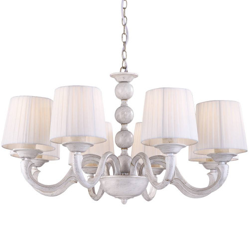 подвесная люстра arte lamp alba a9395lm-8wg в Тольятти