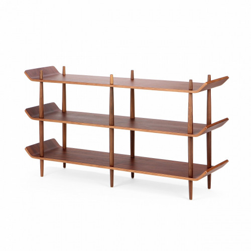 стеллаж bentwood двойной темно-коричневый в Тольятти