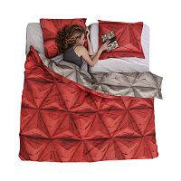 постельное белье оригами красный (200*220) в Тольятти