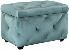 сундук leset classic-е64 велюр yd-25b бирюзовый/ножки пластик в Тольятти