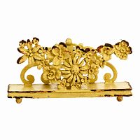 подставка для визиток pewter flower золотой в Тольятти
