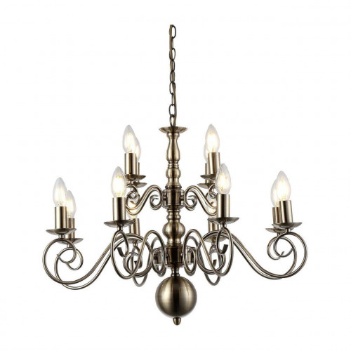 подвесная люстра arte lamp a1129lm-12ab в Тольятти