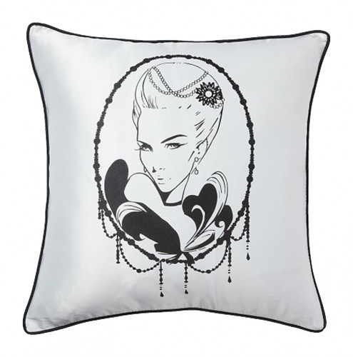 подушка с рисунком intriguer white в Тольятти