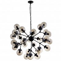 подвесная люстра crystal lux medea sp30 коричневая в Тольятти