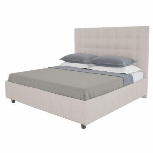 кровать двуспальная 160х200 серая royal black в Тольятти
