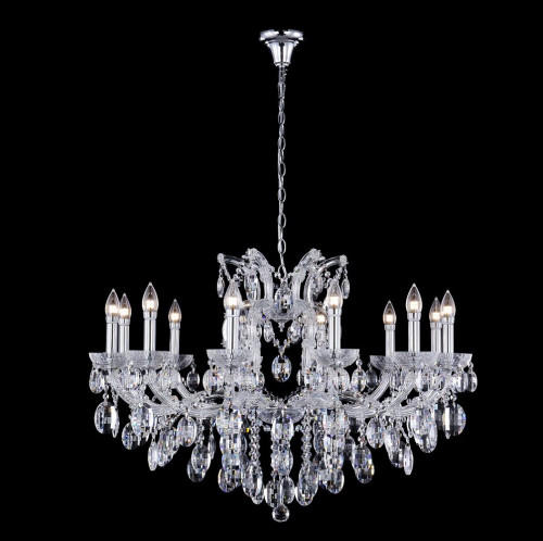 подвесная люстра crystal lux hollywood sp12 chrome в Тольятти