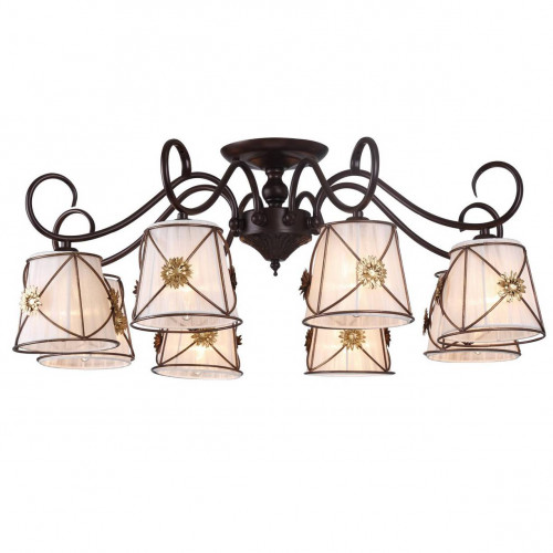 потолочная люстра arte lamp 72 a5495pl-8br в Тольятти