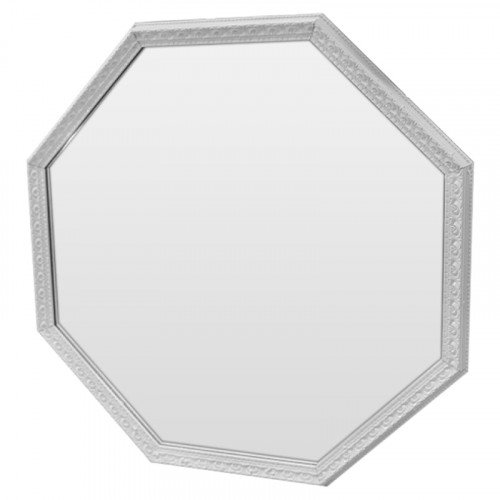 зеркало белое восьмиугольное white delight в Тольятти