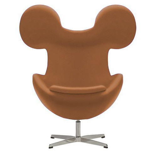 кресло egg mickey бежевое в Тольятти
