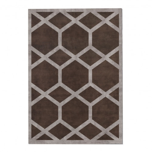 ковер ashton cocoa 150x220 коричневый в Тольятти
