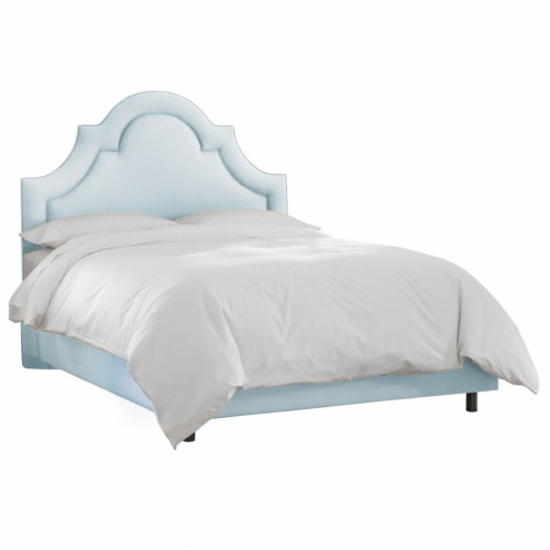 кровать двуспальная 180х200 голубая kennedy french blue в Тольятти