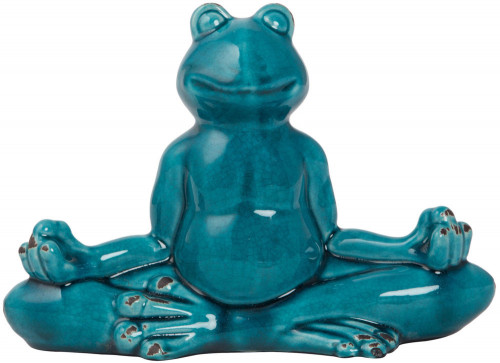 декор frog blue meditation в Тольятти