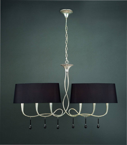 подвесной светильник mantra paola painted silver 3531 в Тольятти