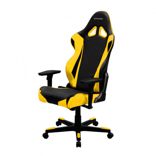 кресло геймерское dxracer racing re0 черно-желтое в Тольятти