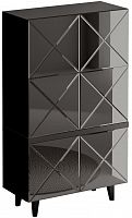 шкаф kristal с декором черный в Тольятти