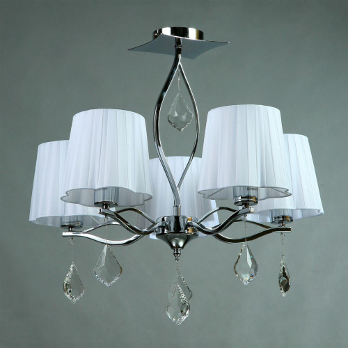 подвесная люстра brizzi bx03203/5 chrome в Тольятти