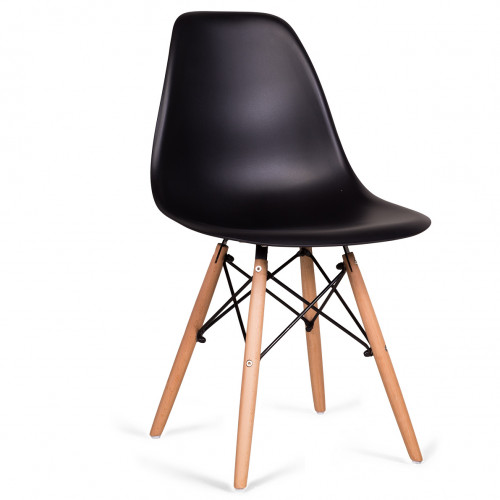 стул деревянный pc-015 черный (eames style) в Тольятти