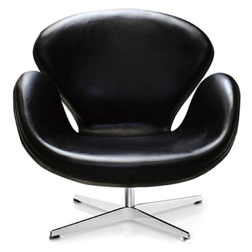 кресло swan chair черное в Тольятти