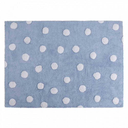 ковер polka dots голубой-белый в Тольятти