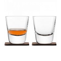 набор из 2 стаканов arran whisky с деревянными подставками 250 мл в Тольятти