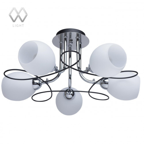 потолочная люстра mw-light альфа 324013405 белая в Тольятти
