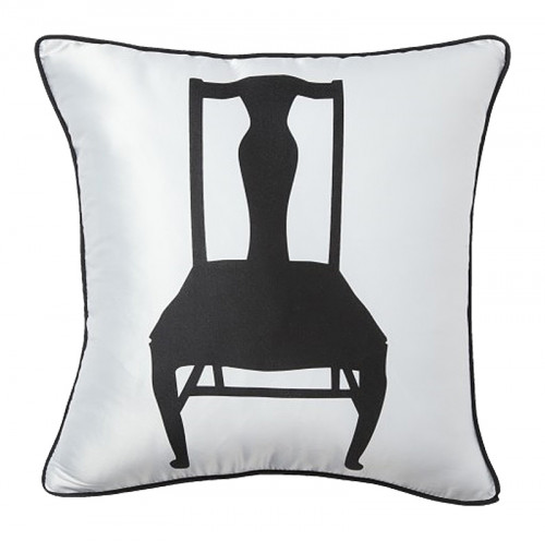 подушка с изображением стула chair white в Тольятти
