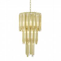 люстра gigi 7 gold от delight collection прозрачная/золото в Тольятти