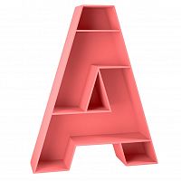 полка буква а розовая от odingeniy в Тольятти