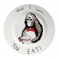 тарелка what i leave - you eat в Тольятти