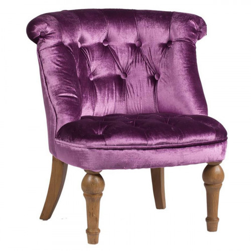 кресло sophie tufted slipper chair сиреневое в Тольятти