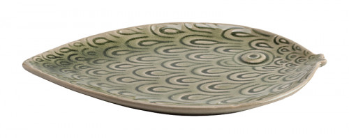 декоративное блюдо lobetto зеленое в Тольятти