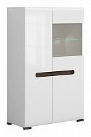 шкаф-витрина для посуды black red white ацтека reg1w1d/14/9 в Тольятти