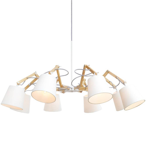 подвесная люстра arte lamp pinoccio a5700lm-8wh в Тольятти