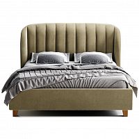 кровать двуспальная 180х200 бежевая tulip в Тольятти