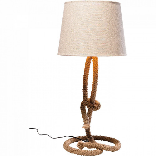 лампа настольная rope бежевая в Тольятти