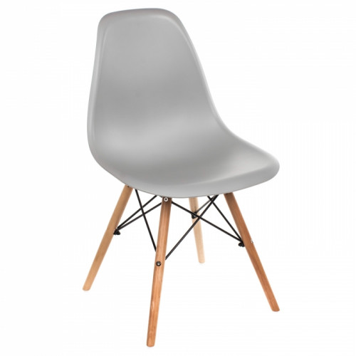 стул деревянный eames pc-015 grey в Тольятти
